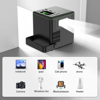 2025 nouveau produit 100W 200W 300W onduleur Portable batterie externe de secours batterie solaire centrale de secours pour le Camping