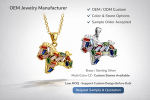 Colgante CZ Sunburst al por mayor, tono oro y plata, dijes de estrella de ocho puntas para la fabricación de joyas y collares - Product Image 6