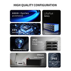 डीप साइकिल लाइफ 4 12 वी 300h पिन लिथियम बैटरी पैक, 6000-चक्र जीवन और सौर ऊर्जा भंडारण के लिए <span class=keywords><strong>3</strong></span> साल की वारंटी - Product Image 3