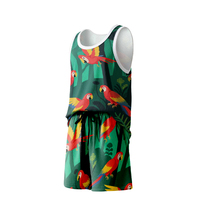 Ensemble débardeur et short personnalisé à thème anime, impression sur mesure, mode cartoon, faible MOQ, vente en gros