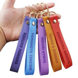 Logo personnalisé mousqueton porte-clés bracelet porte-clés lanière de poignet pour clés promotionnelles porte-clés pour femmes bracelet de bracelet - Product Image 4