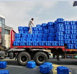 Blocs de quai modulaires flottants en plastique, cubes pontons, passerelle facile à assembler, quai pour jet ski, résistant aux UV et aux chocs - Product Image 2