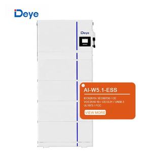 Ningbo Deye Al W5.1-ESS LV 5 kWh 10 kWh 51,2 V 100 Ah 200 Ah stapelbare All-in-One ESS LiFePO4 Batterie mit Deye Hybrid-Wechselrichter - Product Image 6