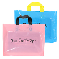 Bolsas de Plástico Ecológicas para Compras con Asas y Logotipo Personalizado para Regalos y Mercancía