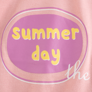 T-shirts manches courtes pour filles, <span class=keywords><strong>rose</strong></span>, 1 an à 10 ans, - Product Image 4