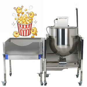 Máquina para Hacer <span class=keywords><strong>Palomitas</strong></span> de Maíz Caramelizadas con Brazo Mezclador Incorporado y Recipiente de Recubrimiento para Fábrica Comercial - Product Image 1