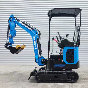 Miniexcavadora de excavadora de fábrica china de precio bajo de alta calidad INFRONT 1.7ton 1.8ton 1.9ton 2ton 3,5 Ton excavadora mini - Product Image 3