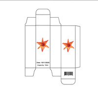 Boîte d'emballage en PVC transparent pliable, personnalisée, faite à la main, avec faible MOQ