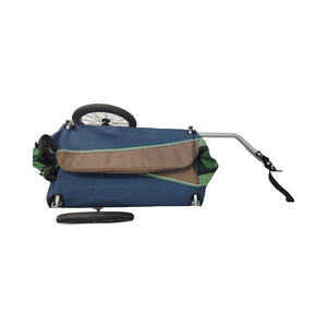 <span class=keywords><strong>Carro</strong></span> de transporte de carga de 2 ruedas con marco de Metal de 50kg, vagón plegable <span class=keywords><strong>para</strong></span> bicicleta, remolque <span class=keywords><strong>para</strong></span> mascotas, aplicación <span class=keywords><strong>para</strong></span> perros, cierre de cremallera - Product Image 6