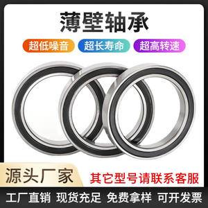 Liste des modèles de roulements à paroi mince de catégorie spéciale, y compris les variantes 6900 à 6907 en ZZ et RS - Product Image 2