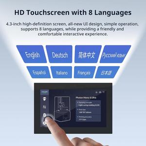<span class=keywords><strong>Imprimante</strong></span> <span class=keywords><strong>3D</strong></span> <span class=keywords><strong>Anycubic</strong></span> <span class=keywords><strong>Photon</strong></span> Mono 4 Ultra, entièrement automatique, <span class=keywords><strong>résine</strong></span> SLA, impression multicolore - Product Image 4