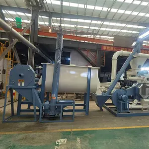 Customizable capacity premix feed production line additive feed production line stainless steel mixer feed machinery