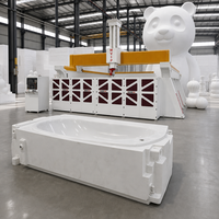 Vente flash - Machine CNC 5 axes polyvalente pour composants de meubles sur mesure et modèles architecturaux de grande taille - Routeur de fraisage CNC 5 axes 2050
