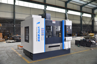 VMC855 800/550/550mm fraiseuse CNC 3 axes de déplacement centre d'usinage vertical automatique 4 axes avec cône de broche BT40