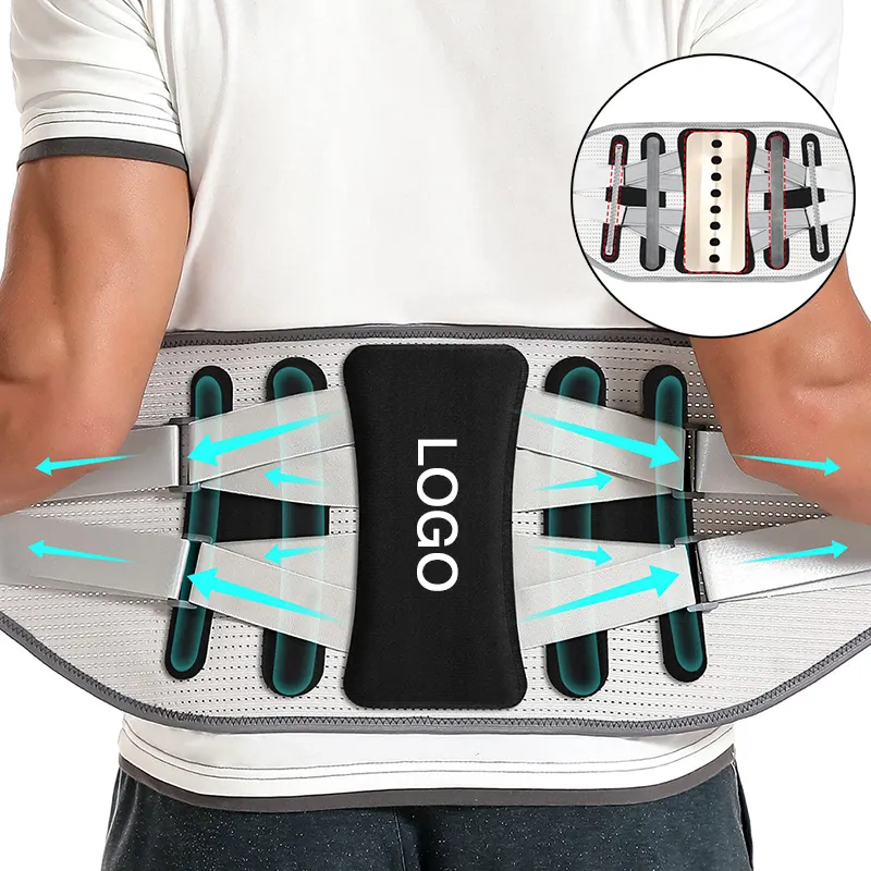 Großhandel Bionic Steel Plate Untere Lendenwirbel säule Dekompression Rückens tütze Physiotherapie Taille Unterstützung Taille Gürtel für Rückens ch merzen