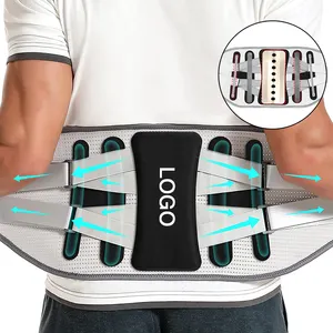 Placa de acero biónica para descompresión Lumbar, soporte de espalda, terapia de fisioterapia, cinturón de cintura para el dolor de espalda, venta al por mayor