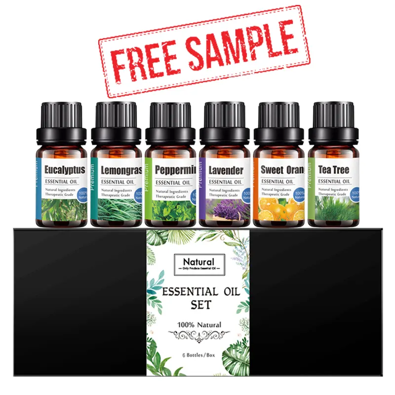 Free Trial Private Label Tea Tree Rose Diffuser Gift Delicate skin care Moisturizing 10ml Natural Organic Essential Oil