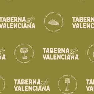 Stampa Personalizzata di Menu per Ristoranti Spagnoli, Carta Verde Oliva, Lista Cibo, Bevande e Vini per Tabernae, Brochure per Bar e Caffè - Product Image 2