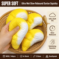 Jouet Squishy Durian Ultra Doux en PU à Remontée Lente Southpeak, Jouet Anti-Stress à Presser, 2 Tailles, Vente en Gros OEM Usine de Squishies