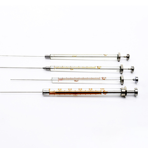 Aguja de Inyección para Cromatografía, 0.5uL 1000uL, Jeringa de Vidrio de Microlitros para Uso en Laboratorio LC GC - Product Image 1