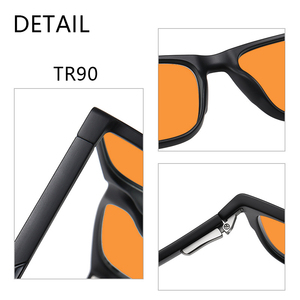 <span class=keywords><strong>Occhiali</strong></span> da Lettura TR90 Anti-<span class=keywords><strong>Luce</strong></span> <span class=keywords><strong>Blu</strong></span>, Nuovo Stile, Montatura Quadrata Scura, Lenti Arancioni, per Uomo e <span class=keywords><strong>Donna</strong></span> - Product Image 5