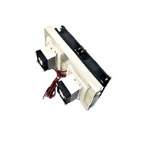 Refroidisseur thermoélectrique Peltier, Kit de système de réfrigération, refroidisseur à semi-conducteur, grand radiateur, Module de Conduction froide, Double ventilateurs