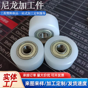 Rodillos de Nylon con Rodamientos Hechos a Medida, Resistentes al Desgaste para Uso Industrial - Product Image 5