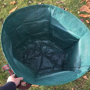 Sac à feuilles de jardin, fourre-tout de jardin conteneur de débris Pop-up poubelle d'<span class=keywords><strong>herbe</strong></span> paysage piscine feuilles collecteur 272L - Product Image 6