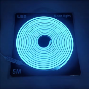 Tira de LED RGB de Neón Flexible de 6 mm, IP65, Resistente al Agua, PVC, Rollo de 5 m, Control Remoto, Regulable, Cortable, para Jardín, Paisaje, Iluminación Exterior - Product Image 3