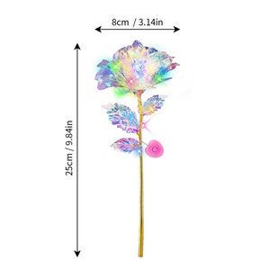 Glamorous Gold Foil <b>Rose</b> Craft - Elegant <b>Artificial</b> Flower for Special Occasions & Gift by OEM - Product Image 4