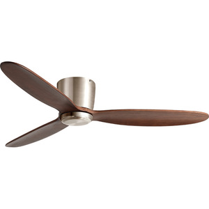 <b>Ceiling</b> <b>Fan</b> 60 Inch Dc Motor <b>Remote</b> <b>Control</b> Wood Blades For Living Room Restaurant Home - Product Image 1