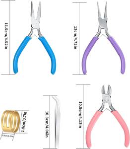 Jewelry Pliers Set Needle Nose, Round Nose and <b>Wire</b> Cutters for Jewelry Making Repair <b>Craft</b> <b>Wire</b> Wrapping Beading <b>Crafts</b> Pliers - Product Image 2