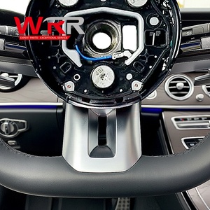 <span class=keywords><strong>Volant</strong></span> de direction en cuir noir <span class=keywords><strong>Performance</strong></span> Sports avec marqueur central rouge pour Mercedes-Benz <span class=keywords><strong>AMG</strong></span> W223 W205 W213 W463 G63 E63 Marqueur rouge - Product Image 3