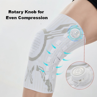Genouillère de soutien avec coussinet en gel réglable pour la rotule et stabilisateurs latéraux, pour les douleurs articulaires, la remise en forme et la protection sportive