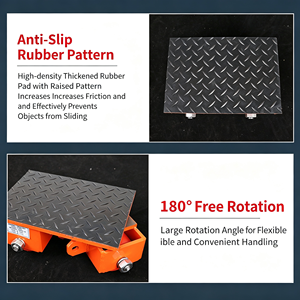 Roue pivotante pneumatique robuste avec frein, 8-10 pouces, pneu gonflable 360°, kit de chariot à plateau supérieur, usage professionnel, neuf, CE - Product Image 3