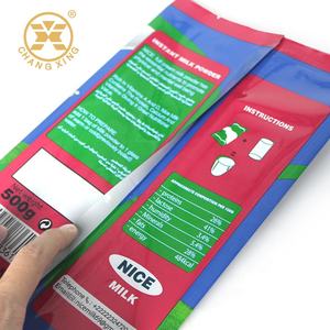 Fabrika düşük fiyat özelleştirilmiş 500g plastik süt tozu paketleme yastık çanta alüminyum folyo yüksek bariyer 1LB süt toz torbası - Product Image 3