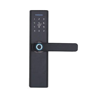 Nhà Máy Trực Tiếp Wifi BLE Khóa Cửa Không Tiếp Xúc Điện Thoại Di Động Mở Khóa Với Mật Khẩu Vân Tay Thẻ - Product Image 1