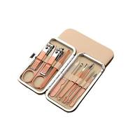 Kit de manucure professionnel pour la maison, ensemble de manucure, soins personnels, kit de coupe-ongles
