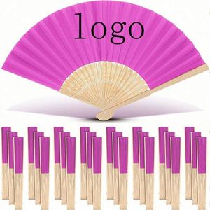 Abanicos Plegables de Bambú Personalizados al por Mayor para Mujer, Decoraciones de Arte Folclórico Talladas y Pintadas para Bodas o Regalos Empresariales - Product Image 5