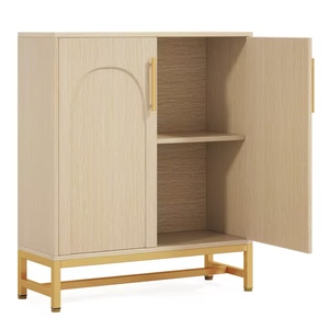 Aparador Buffet Convertible Sólido con Puertas y Almacenamiento para Sala de Estar, <span class=keywords><strong>Cocina</strong></span>, Entrada, Pasillo, Restaurante, Hotel OEM - Product Image 5