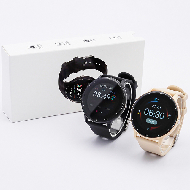 Dafit ZL02C PRO Smart Watch for Women Men IP67 Waterproof 1.28inch Screen BT Call Heart Rate Monitoring Android Upgrade ZL02