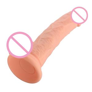 Vibratore Morbido in Silicone <span class=keywords><strong>per</strong></span> <span class=keywords><strong>Principianti</strong></span>, 10 Modalità, Impermeabile, Ricaricabile USB, Dildo Realistico con Funzione Burst a un Tasto - Product Image 5