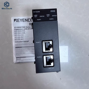 ยูนิตอีเทอร์เน็ต KEYENCE รุ่น KV-XLE02แบบ2พอร์ตความเร็ว1กิกะบิต/วินาทีสำหรับ PLC ซีรีส์ KV-X/KV-8000 KV XLE02 - Product Image 1
