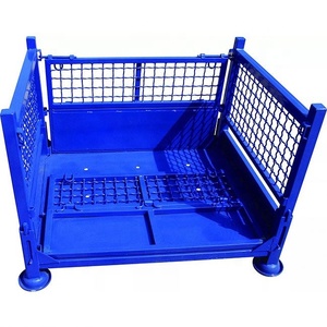Vente directe d'usine personnalisé Heavy Duty Pliable stockage palette cage - Product Image 1