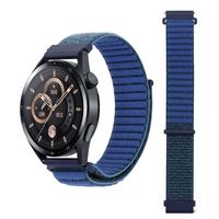 20 mm nylon band voor Samsung Galaxy Watch Verstelbare Huawei horlogeband 22 mm armbanden