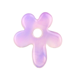 Penjualan Terbaik grosir bentuk bunga <span class=keywords><strong>Opalite</strong></span> batu liontin batu penyembuhan perhiasan untuk DIY gantungan kunci kalung membuat hadiah - Product Image 1