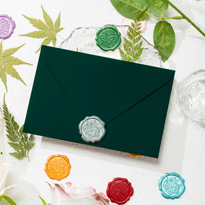 Sellos de Cera de Primera Calidad de Marca Privada, Sellos de Cera de Resina de Lujo, Regalo de Boda, Decoración de Oficina, Manualidades, Fuente Dorada - Product Image 4