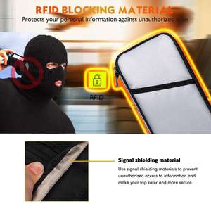 YIHUAXING, bolsa Archivadora portátil personalizable resistente al fuego y al agua, plata para pasaporte, dinero, moneda y almacenamiento de certificados - Product Image 4