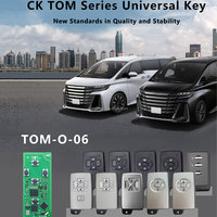 Carte de circuit imprimé (PCB) universelle pour clé de véhicule intelligente CK TOM-O-06 à 5 boutons (carte PCB uniquement) pour puce 4D en plastique, 100 % testée