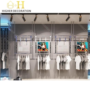 Heavy Duty Rolling <strong>Clothing</strong> Rack <strong>for</strong> Boutique Commercial Use With <strong>Rail</strong> Design <strong>for</strong> Maximum Garment Storage and Easy Mobility - Product Image 6